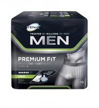 TENA Men Level 4 Premium Fit Ochranné spodní prádlo L 10 ks v balení TEN798306
