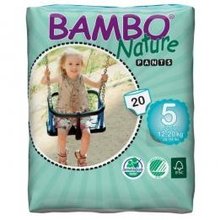 Bambo nature trninkov kalhotky junior 12-20 kg 20 ks v balen ABE 310138