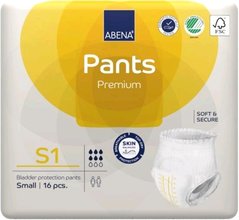 Abena Pants Premium S1 inkontinenn navlkac kalhotky 16 ks v balen