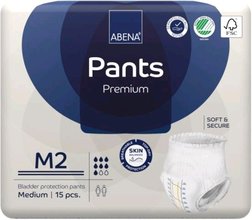 Abena Pants Premium M2 inkontinenn plenkov kalhotky 15 ks v balen