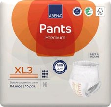 Abena Pants Premium XL3 inkontinenn plenkov kalhotky 16 ks v balen