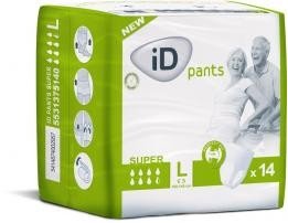 iD Pants Large Super plenkové kalhotky navlékací 14 ks v balení   ID 5531375140