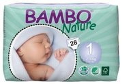 Bambo nature new born 2-4kg 28ks v balení