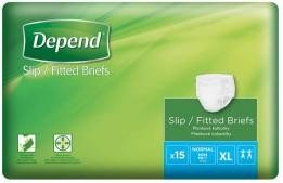 Depend Slip Normal XL kalhotky zalepovac 15 ks v balen DEP 1733251