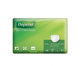 Depend Slip Super L kalhotky zalepovac 15 ks v balen DEP 1738251