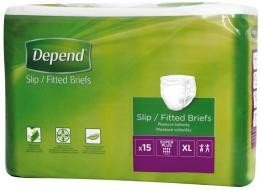 Depend Slip Super Plus XL kalhotky zalepovac 15 ks v balen DEP 1740261