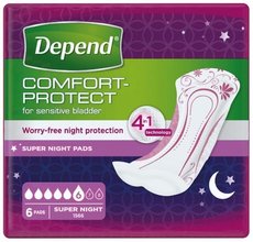 Depend Super Plus dmsk vloky 6 ks v balen DEP 1566776