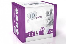 iD Pants Large Maxi plenkové kalhotky navlékací 14 ks v balení   ID5531380140