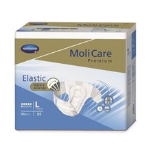 MoliCare Premium Elastic L 6 kapek kalhotky zalepovac 30 ks v balen, HRT165273