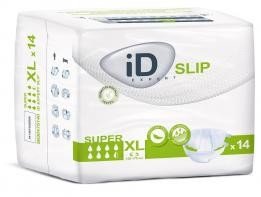 iD Slip X-Large Super prodyšné plenkové kalhotky zalepovací 14 ks v balení   ID 5630475140