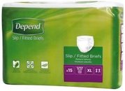 Depend Slip Super Plus XL kalhotky zalepovac 15 ks v balen DEP 1740261