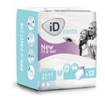 iD Pants Fit &amp; Feel Medium Normal plenkov kalhotky navlkac 12 ks   ID 5521255120