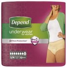 Depend Super S/M kalhotky navlkac pro eny 10 ks v balen DEP 1941021